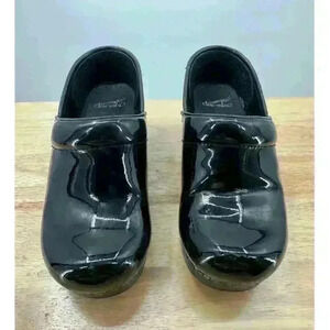 DANSKO Comfortable‎ Slip on Black Mules Women's Size 36 (6.5-7)